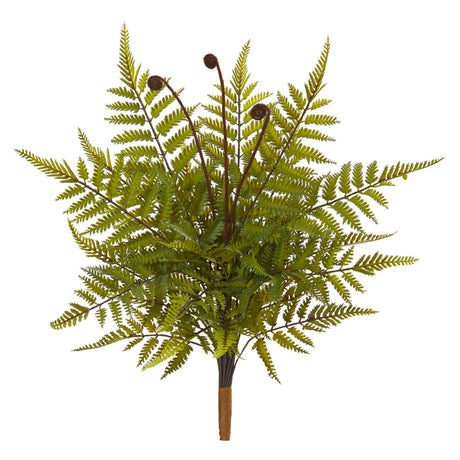 20” Fern Artificial Plant (Set of 3)-Parc Decor