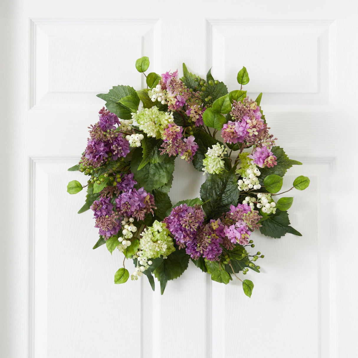 20" Hanel Lilac Wreath-Parc Decor