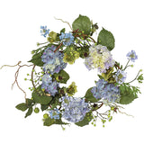 20" Hydrangea Wreath-Parc Decor