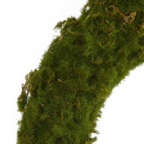 20” Moss Artificial Wreath-Parc Decor