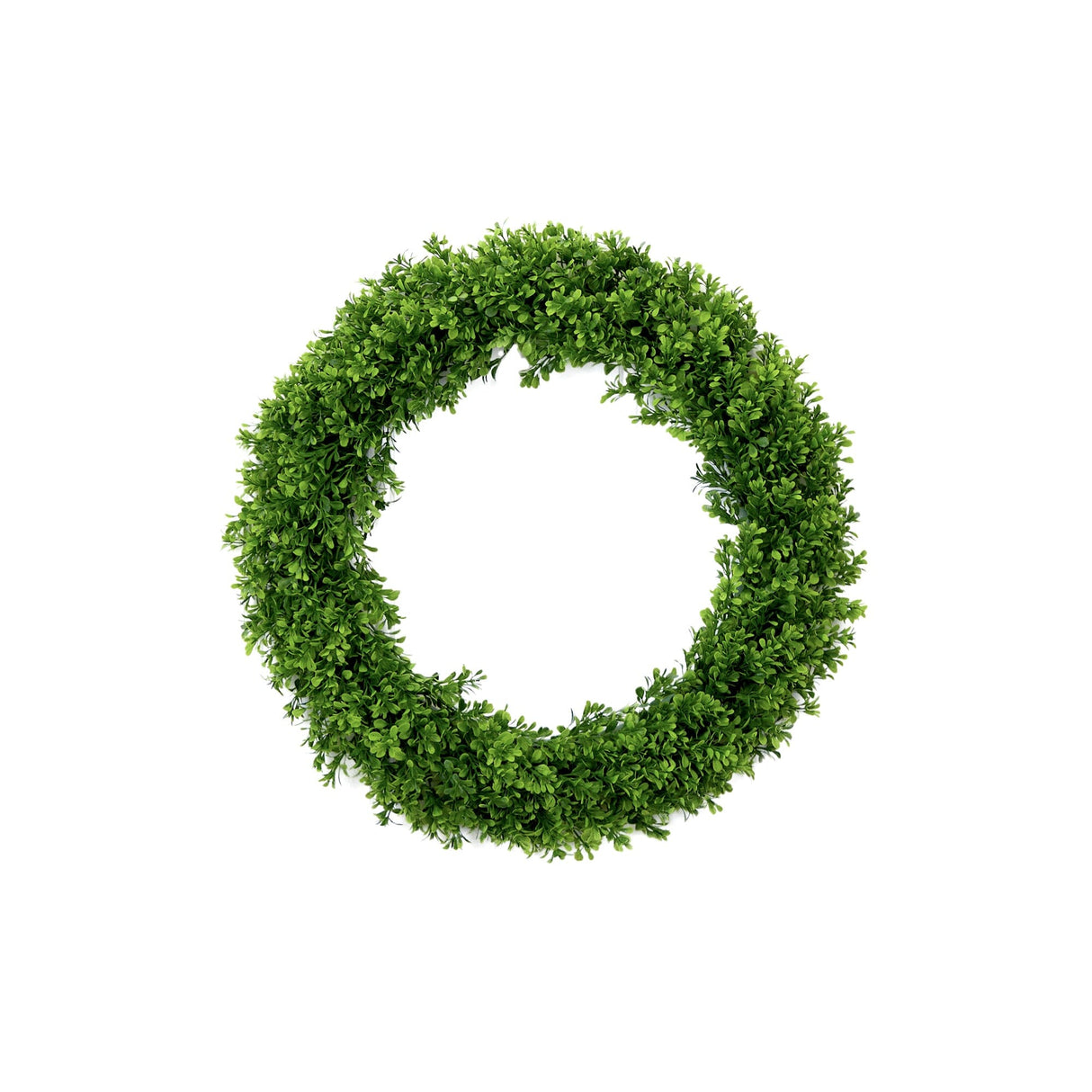 20” Artificial Boxwood Wreath-Wreath-Parc Decor