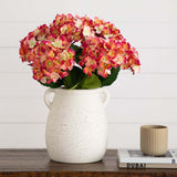 20" Artificial Hydrangea Flower Stems- Set of 3-Stem-Parc Decor