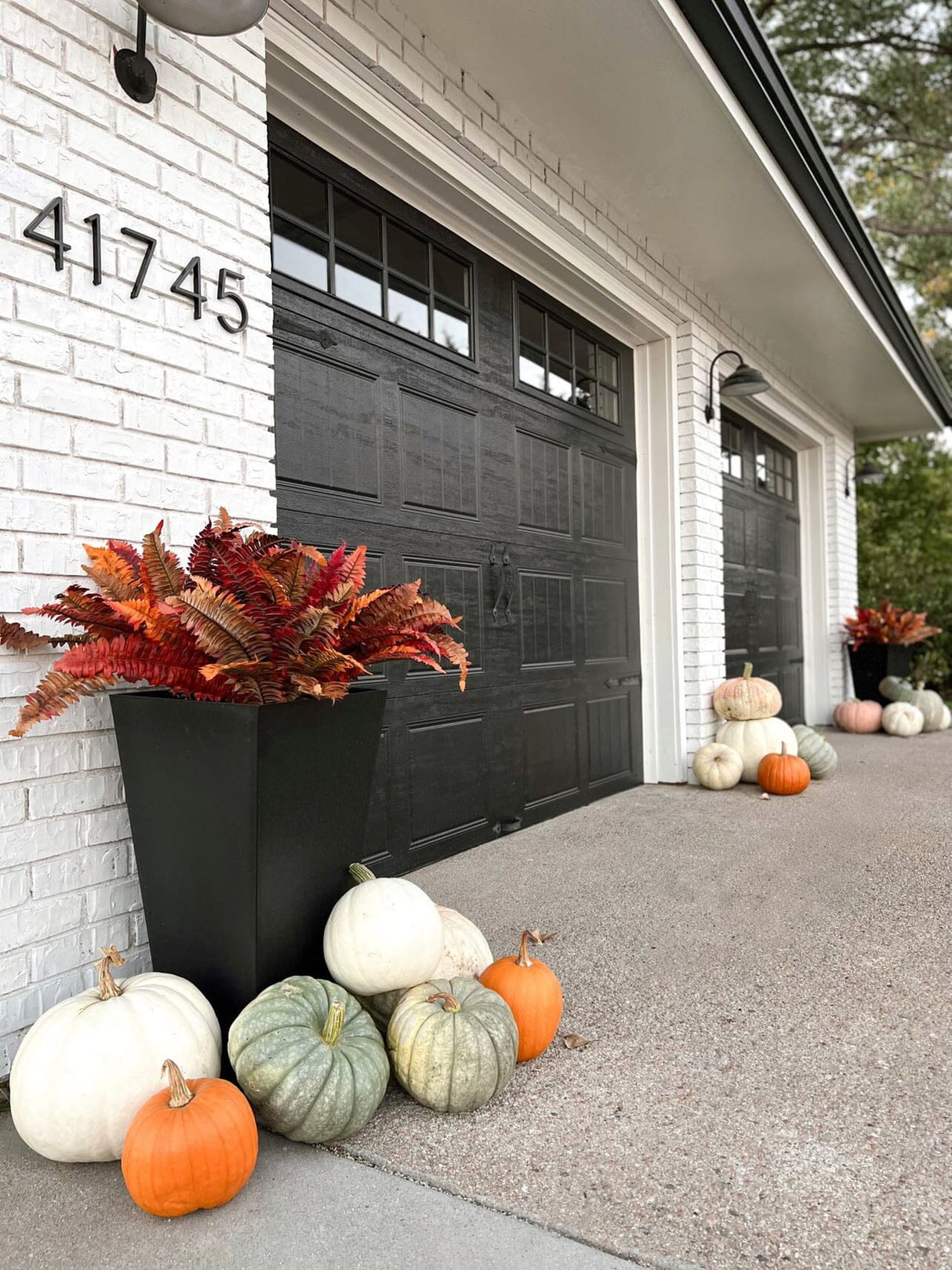 20” Autumn Boston Fern Artificial Plant (Set of 3-Plant-Parc Decor