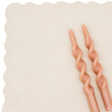 20 Caramel Swirl Candles - 10 Packs of 2-Candle-Parc Decor