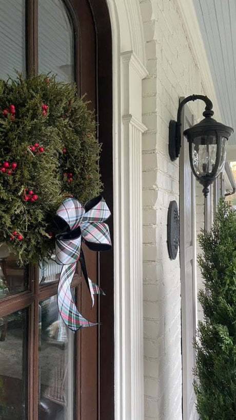 20” Cedar Berry Wreath-Wreath-Parc Decor