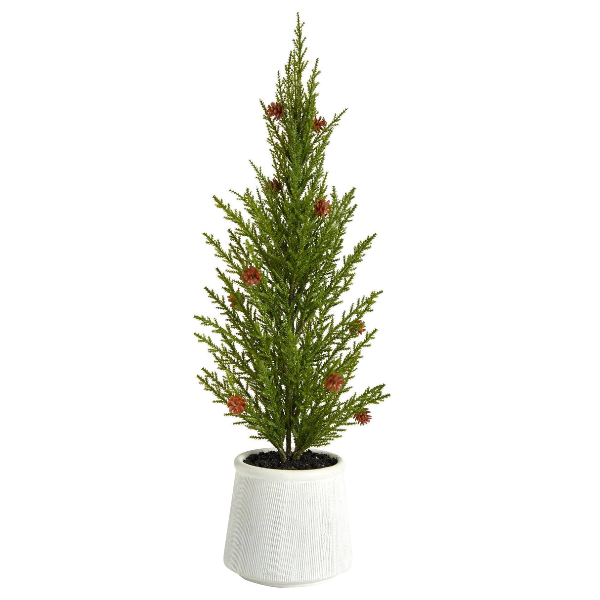 20'' Cedar Pine “Natural Look” Artificial Christmas Tree-Christmas Tree-Parc Decor