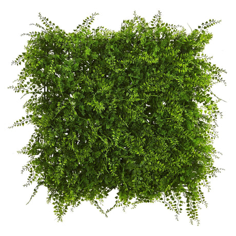 20” x 20” Lush Mediterranean Artificial Fern Wall Panel UV Resistant (Indoor/Outdoor) Trellis-Parc Decor