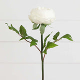 20"Artificial Peony Flower Stems - Set of 3-Stem-Parc Decor