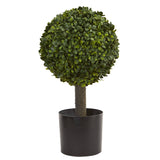 21” Boxwood Ball Topiary Artificial Tree-Parc Decor