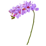 21” Artificial Phalaenopsis Orchid Flower (Set of 6)-Stem-Parc Decor