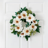 22" Magnolia Wreath-Parc Decor