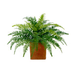 22” Artificial Fern Plant in Decorative Planter-Plant in Planter-Parc Decor