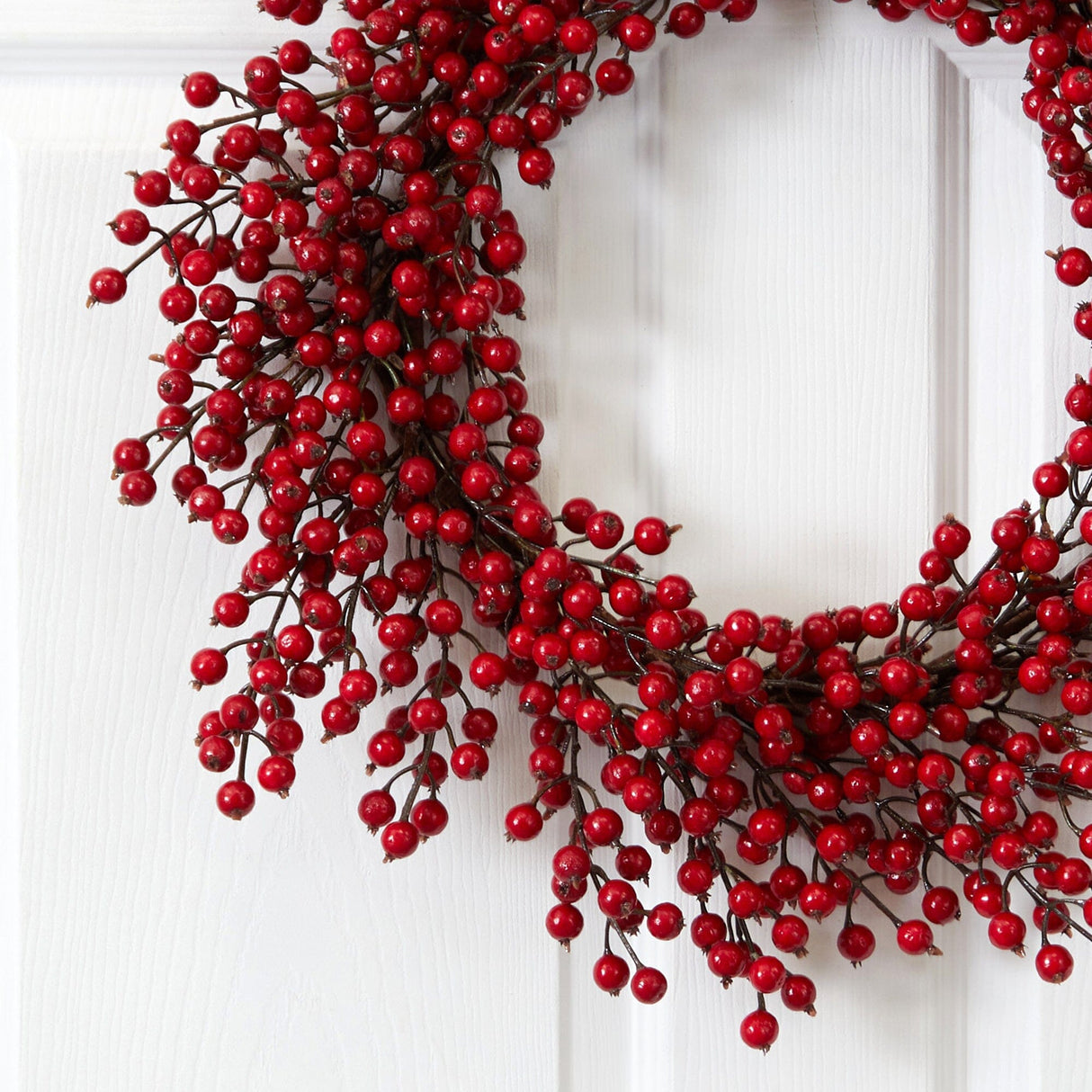 22” Berry Wreath-Wreath-Parc Decor