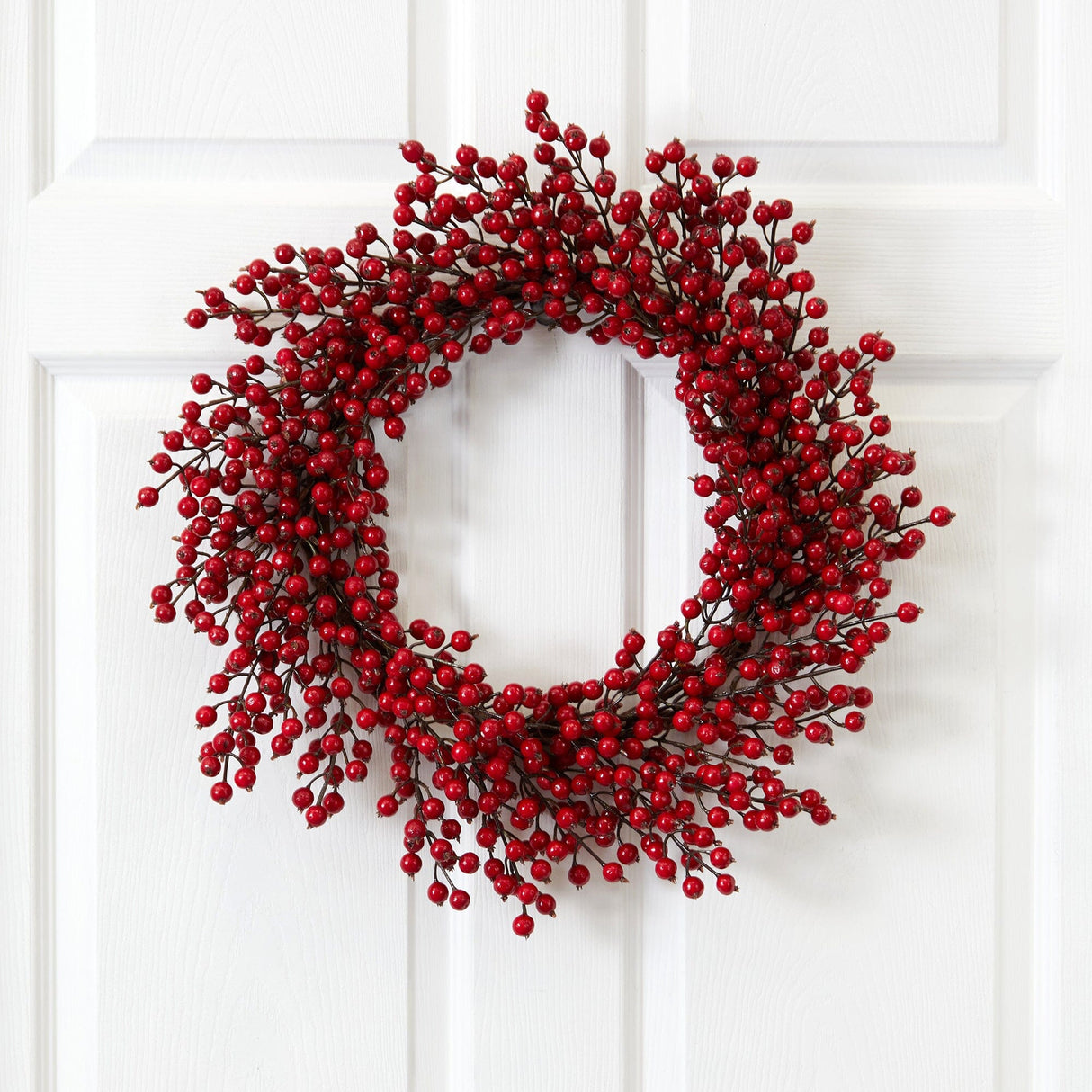 22” Berry Wreath-Wreath-Parc Decor