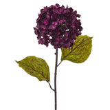 22” Fall Hydrangea Artificial Flower (Set of 6)-Stem-Parc Decor