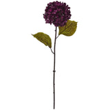 22” Fall Hydrangea Artificial Flower (Set of 6)-Stem-Parc Decor