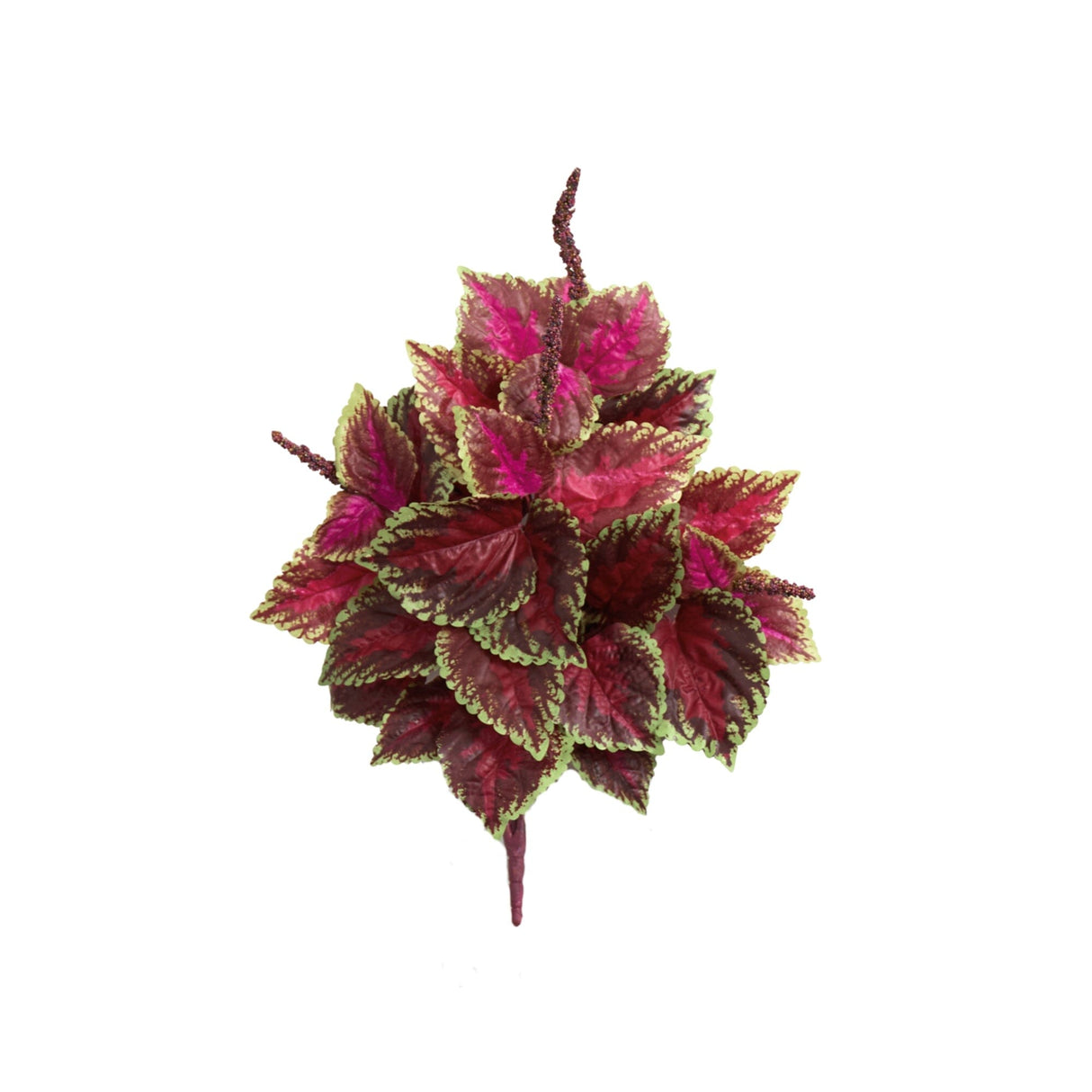 23” Coleus Bush Artificial Plant (Set of 6)-Parc Decor