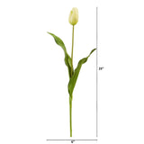 23” Dutch Tulip Artificial Flower (Set of 12)-Stem-Parc Decor