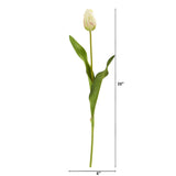 23” Dutch Tulip Artificial Flower (Set of 12)-Stem-Parc Decor