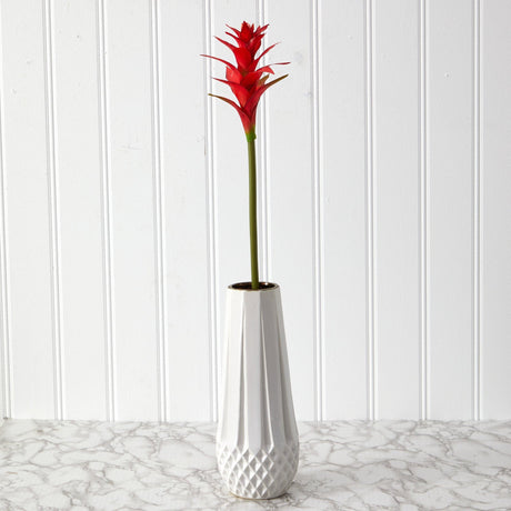 23” Star Bromeliad Artificial Flower Stems (Set of 6)-Stem-Parc Decor