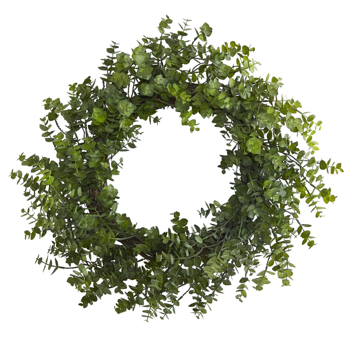 24” Eucalyptus Artificial Wreath-Parc Decor