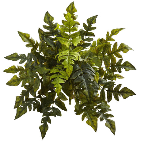 24” Holly Fern Artificial Plant (Set of 2)-Parc Decor