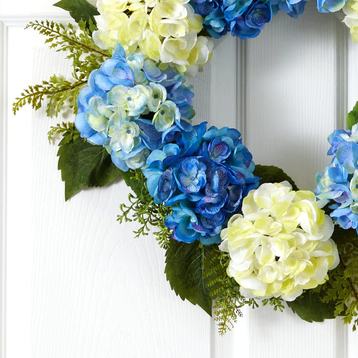 24” Hydrangea Wreath-Parc Decor