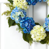 24” Hydrangea Wreath-Parc Decor