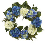 24” Hydrangea Wreath-Parc Decor