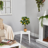 24” Lemon Artificial Tree-Parc Decor