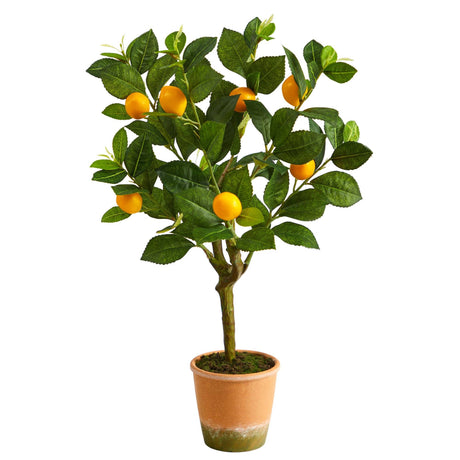 24” Lemon Artificial Tree-Parc Decor