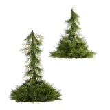 24” and 36” Table Top/Hanging Artificial Christmas Decor (Set of 2)-Parc Decor