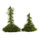 24” and 36” Table Top/Hanging Artificial Christmas Decor (Set of 2)-Parc Decor
