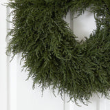 24” Cedar Wreath-Wreath-Parc Decor