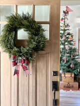 24” Cedar Wreath-Wreath-Parc Decor