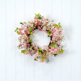 24" Cherry Blossom Wreath-Wreath-Parc Decor