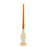 24 Extra Tall Mustard Spice Taper Candle - 6 Packs of 4