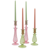 24 Extra Tall Pistachio Cream Taper Candle - 6 Packs of 4