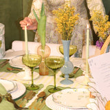 24 Extra Tall Pistachio Cream Taper Candle - 6 Packs of 4-Candle-Parc Decor