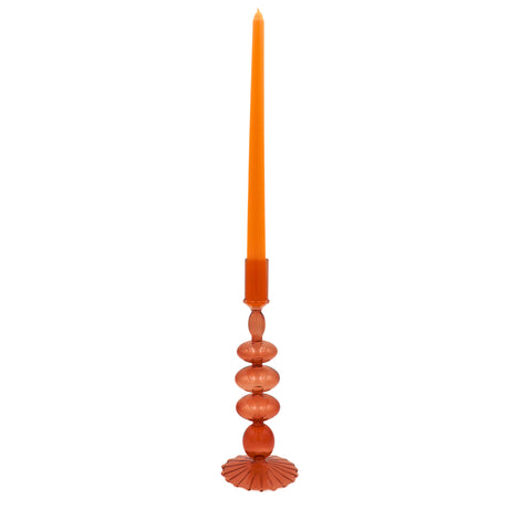 24 Extra Tall Warm Pumpkin Spice Taper Candle – 6 Packs of 4-Candle-Parc Decor