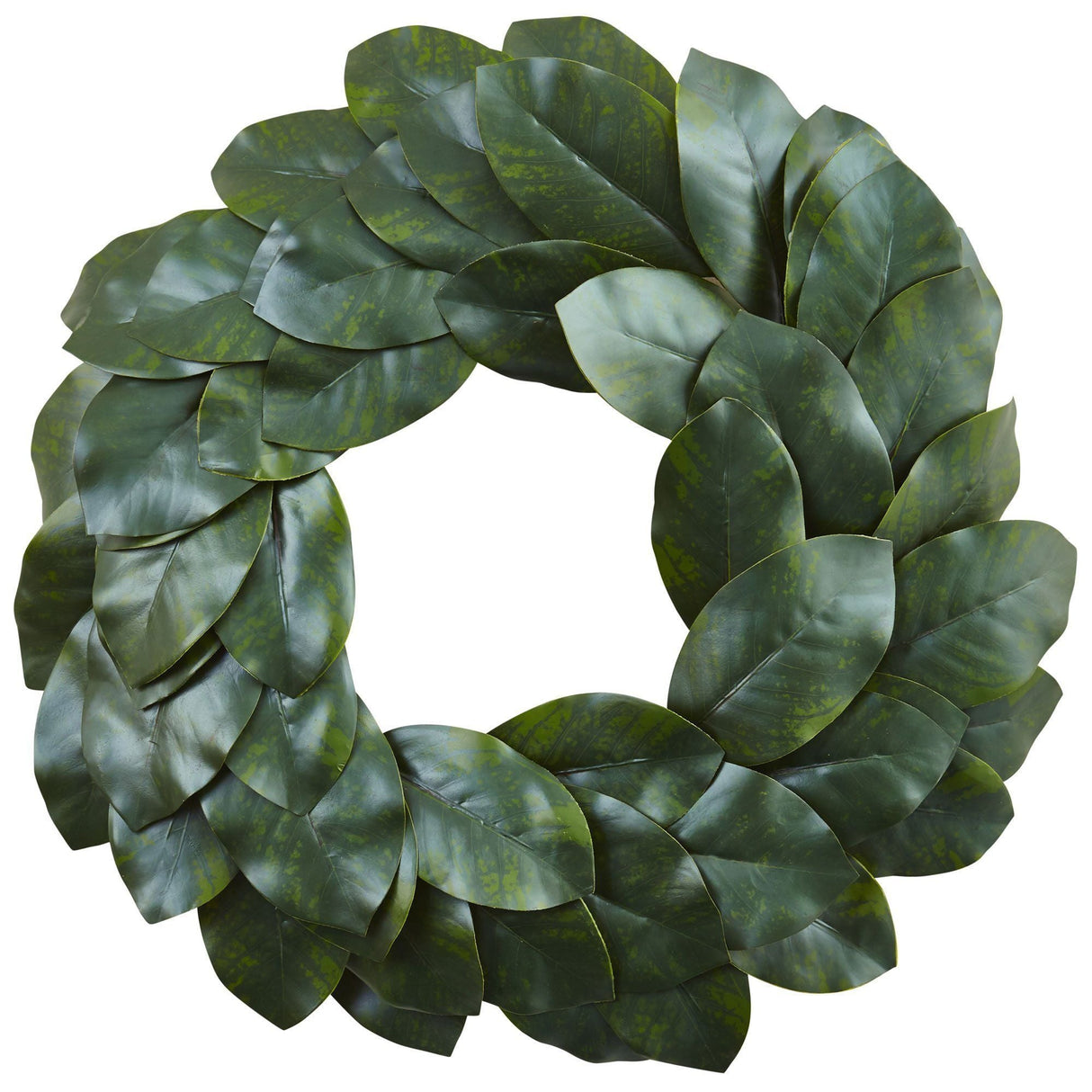 24” Magnolia Leaf Wreath-Wreath-Parc Decor