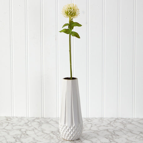 24” Pincushion Artificial Flower (Set of 6)-Stem-Parc Decor