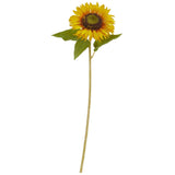 24” Sunflower Artificial Flower (Set of 12)-Stem-Parc Decor