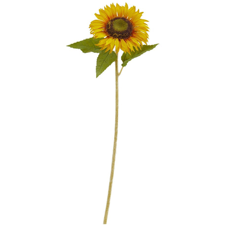 24” Sunflower Artificial Flower (Set of 12)-Stem-Parc Decor