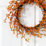 24” Sweet Bitter Wreath-Wreath-Parc Decor
