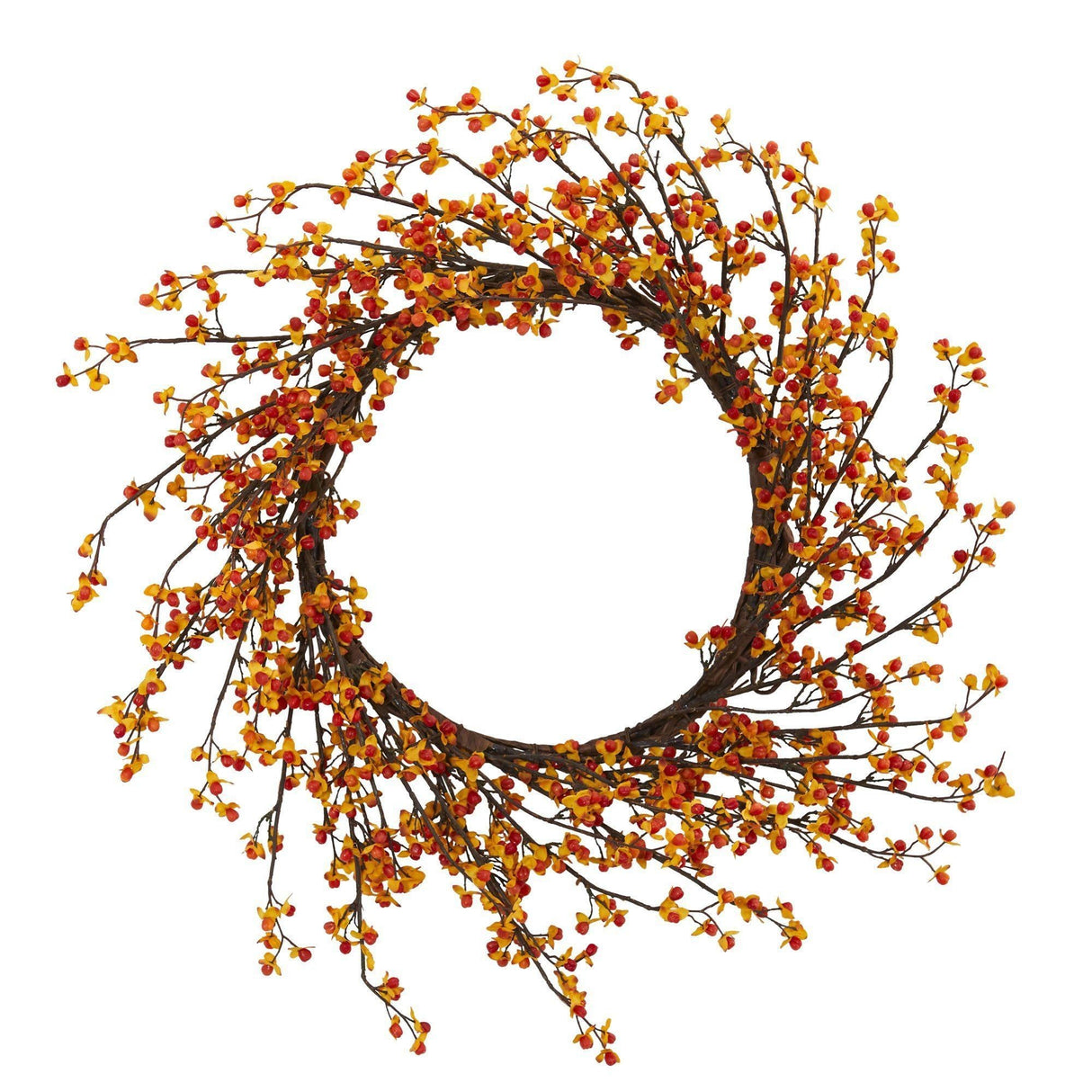 24” Sweet Bitter Wreath-Wreath-Parc Decor