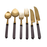 24pc Set Midnight Blue Cutlery - 6 Piece - Set of 4