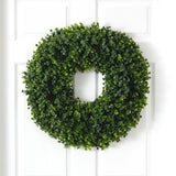 25” Eucalyptus Artificial Wreath-Parc Decor