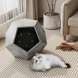 25.98'' Modern Pet Furniture Cat Carrier, Sofa Side Table, Planter MDF Multifunctional Furniture, Burmese Sumac-Parc Decor