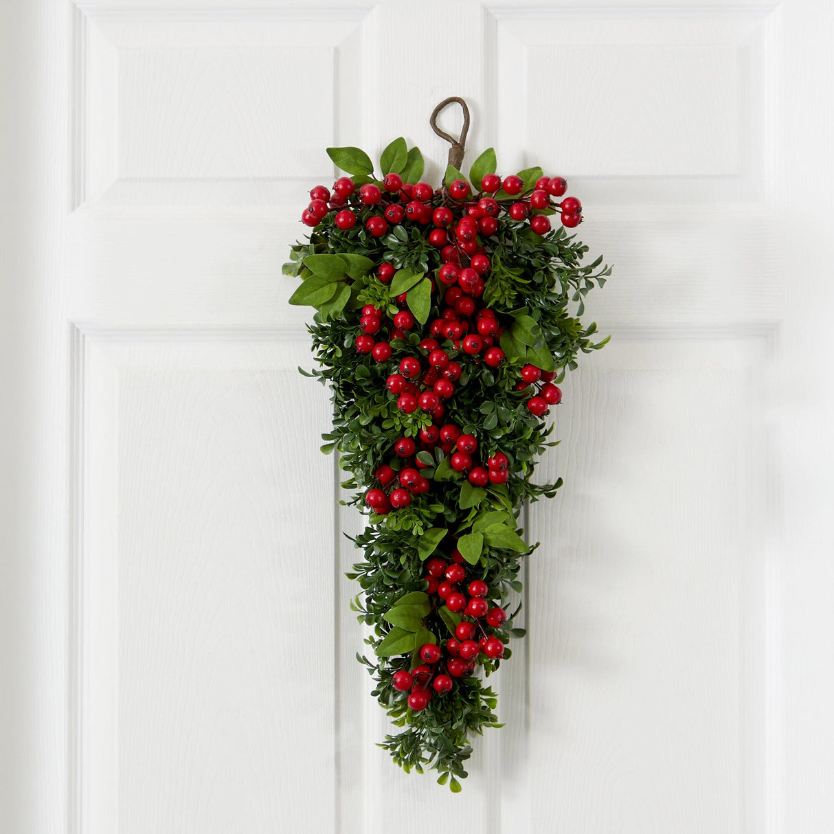 26” Berry Boxwood Teardrop-Teardrop-Parc Decor